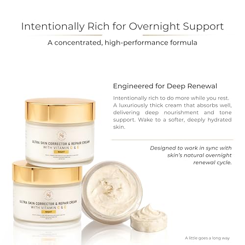 Dark Spots Corrector & Hyperpigmentation Treatment Cream for Face ? Uneven Skin Tone Repair Moisturizer with Intense Hydration, Alpha Arbutin, Kojic Acid & Vitamin C ? For Men & Women 2 oz