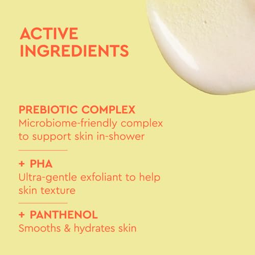 BYOMA Smoothing Body Polish - For Breakouts & Textured Skin - Exfoliating Body Scrub with PHA & Panthenol - Restores Skin Barrier & Soothes Inflammation - 10.14 fl oz