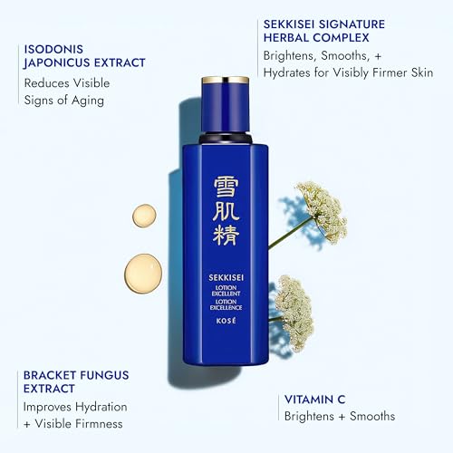 SEKKISEI Lotion Excellent, Intensive Moisturizing Face Lotion, 6.7 Ounce (200ml)