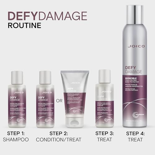 Joico Defy Damage Protective Shampoo | For Color-Treated Hair | Strengthen Bonds & Preserve Hair Color | With Moringa Seed Oil & Arginine