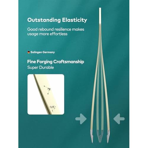 MR.GREEN Tweezers For Women Facial Hair, Professional Precision Eyebrow Tweezers for Women and Men, Stainless Steel Slanted Cute Hair Removal Plucker