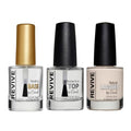 Heal and Protect Nail Polish Set ? Healing Base Coat, Sheer Pink Polish, and UV Protecting Fast Drying Top Coat ? 7-Free, Chip Resistant, No Light Curing, All Natural, Non Toxic