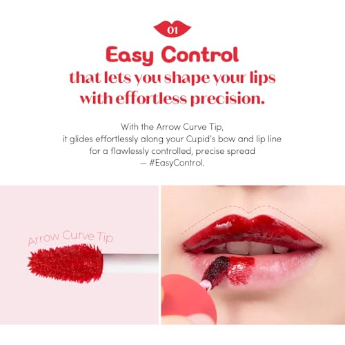 ETUDE Dear Darling Peel Off Lip Stain (Cacao Shell) ? Teen girl gifts, Hydrating Hydrogel Tint, Fruity scent, Long Lasting & Waterproof, High Pigment, Easy Peel Off, All?Day Color Lip Tattoo