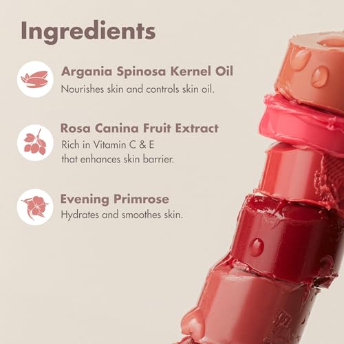 rom&nd GLASTING MELTING BALM 04 HIPPIE BERRY - K-Beauty Hydrating Lip Gloss Stick for Crystal Water-Gloss Shine, Vivid Long-Lasting Tint & Plump, Non-Sticky Comfort