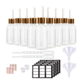 48P-1oz,Glass Dropper Bottle for Essential Oils Eye Dropper Small Travel Containers Tincture Bottles with Dropper
