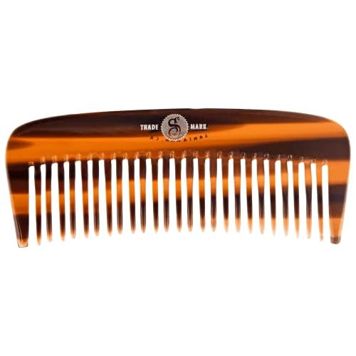 Suavecito Beard Acetate Amber Comb Volumizing Detangling Shaping