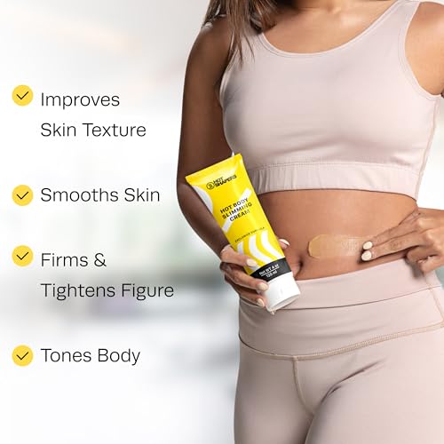 HOT SHAPERS Hot Body Slimming Cream ? Warming Skin-Firming & Toning Formula for a More Sculpted Look ? Made With Clean, Skin-Safe Ingredients