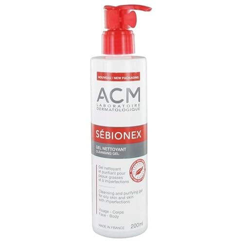 Sebionex Foaming Gel Face - Body (200mL) ACM Laboratoire Dermatologique