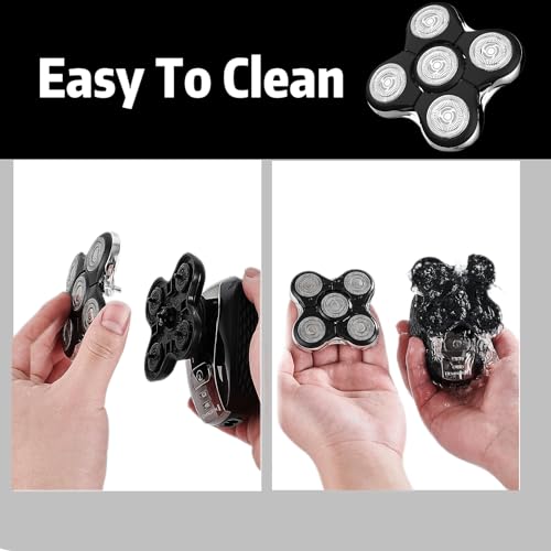 3pack Shaver Replacement Head Compatible with Remington Pro Peplacement Head for Model XR7000 Shaver,Replacement Blades Precision Electric Shaving for Bald Men