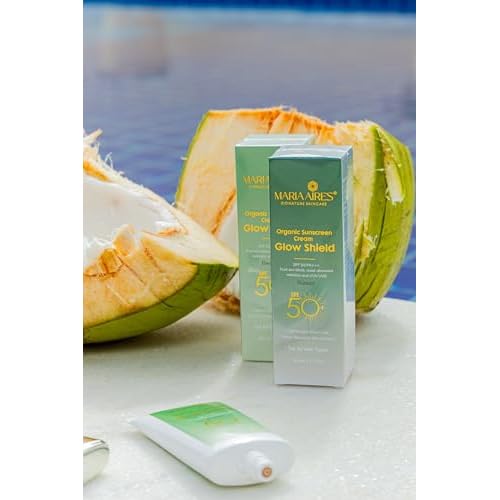 Glow Shield Organic Tinted Sunscreen SPF 50-50ml (Natural)