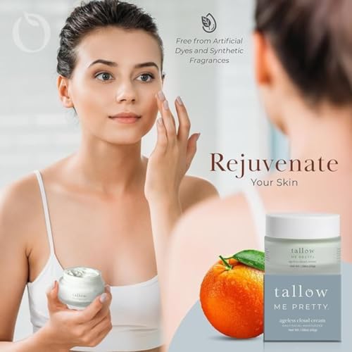 Ageless Cloud Cream, Powerful Nourishing Face Cream for Women, Improves Overall Texture & Boosts Skin Elasticity, Powered by Essential Fatty Acids, 1.58 Oz