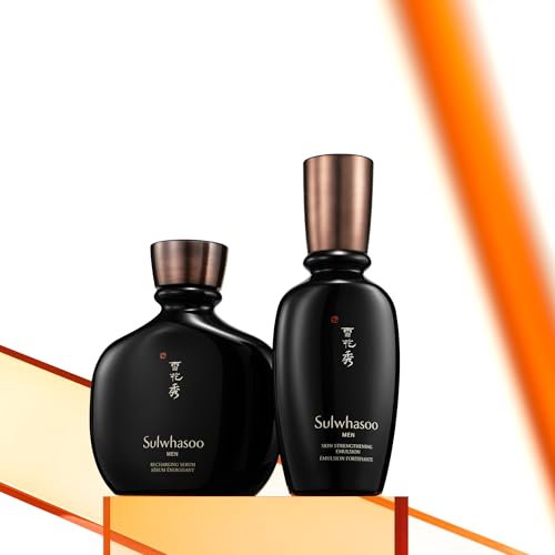 Sulwhasoo Recharging Serum for Men | Anti-aging Serum | Targets Wrinkles, Resillience & Dullness | Men's Korean Skincare