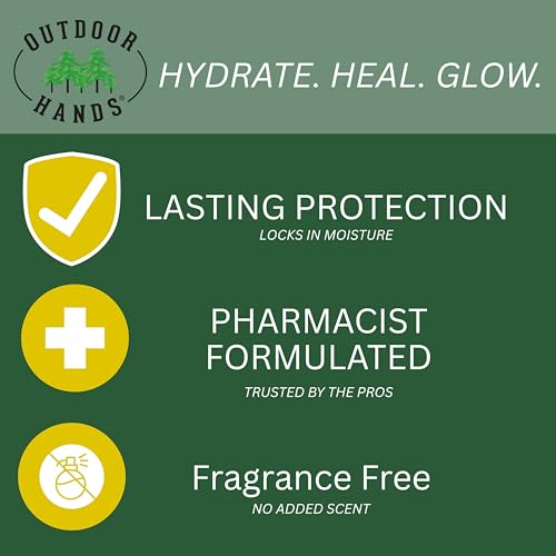 Skin Therapy Cream ? Pharmacist-Formulated Hand Cream with Organic Oils & Botanical Extracts ? Helps Repair Cracked, Chapped & Dry Skin - 3.4oz - 6 Pack