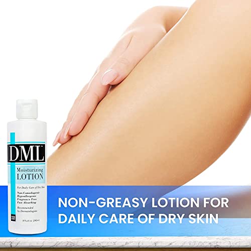 DML Moisturizing Lotion 8 oz (Pack of 3)
