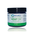 Nature's Salves Fully Ozonated 100% Organic Cold Pressed Unrefined Hemp Seed Oil - 2 Oz