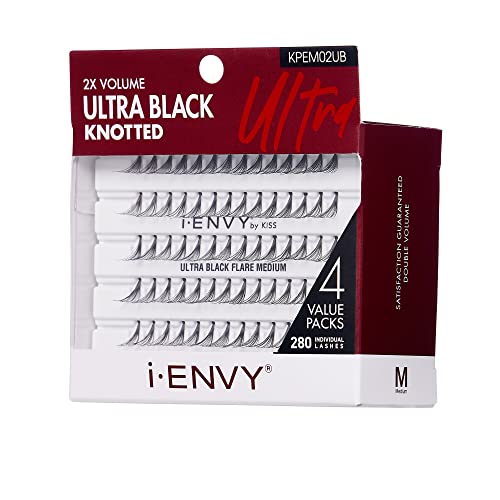 Kiss I Envy Ultra Black Lashes (Medium)