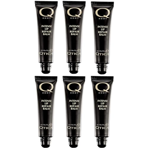 Qtica Intense Lip Repair Balm Set of 6 ? Deeply Hydrating Overnight Treatment for Dry, Cracked Lips ? Restores, Softens, and Smooths ? Rich Conditioning Formula for Long-Lasting Moisture and Shine