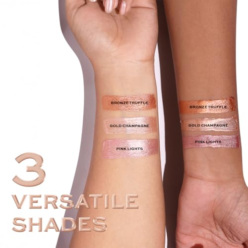 Revolution Super Dewy Liquid Highlight Illuminator, Pink Lights, 0.5 fl oz / 15ml