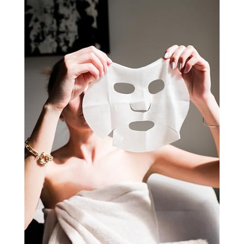 Joanna Vargas Twilight Face Mask - Hydrating Face Masks with Epidermal Growth Factor & Niacinamide - Soothing Facial Masks for Women - Repairing Sheet Mask for Enhanced Skin Barrier - Single Sheet