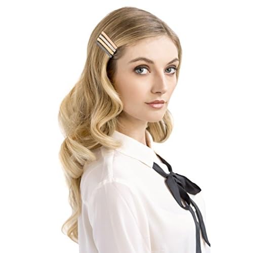 Diane 1907 Metallic Wide Bobby Pins, 4 Pack (4 Count, Unisex, Adults)