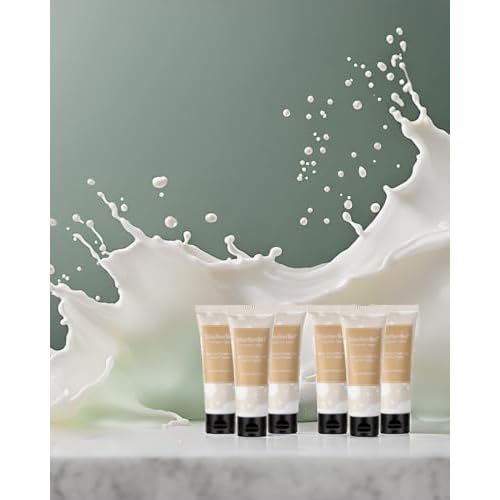DincherBel 100 Pack Milk Moisturizing Hand Cream Set - Travel Size Non-Greasy Hand Lotion Set for Dry Skin, Instant Moisturizing Hand Cream for Women, 1.0 oz/30 ml