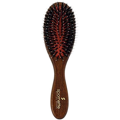 Spornette Classic German Porcupine 25 Bundle with Hair Brush Cleaner