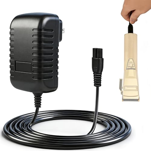 4.5V Charger Compatible with BaByliss PRO FX870, FX788, FX787, FXSSM, FX820, FX726, FX825 Hair Clippers Shaver Trimmers Charging Cable Power Supply Adapter