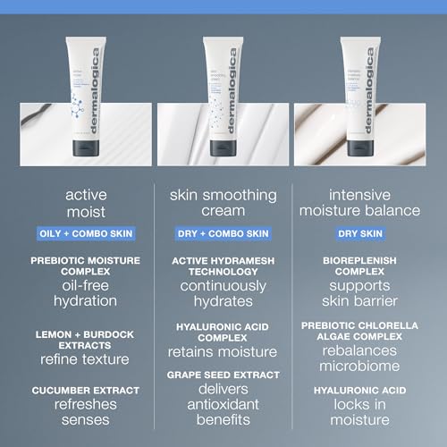 Dermalogica Skin Smoothing Cream - Face Moisturizer with Vitamin C and Vitamin E - Infuses Skin with 48 Hours of Continuous Hydration
