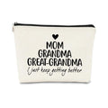 TSOTMO Manatee Bag Life Goes Fast Take It Slow Manatees Zipper Pouch Bag Gift for Sea Creature Lovers (Life Goes bag)