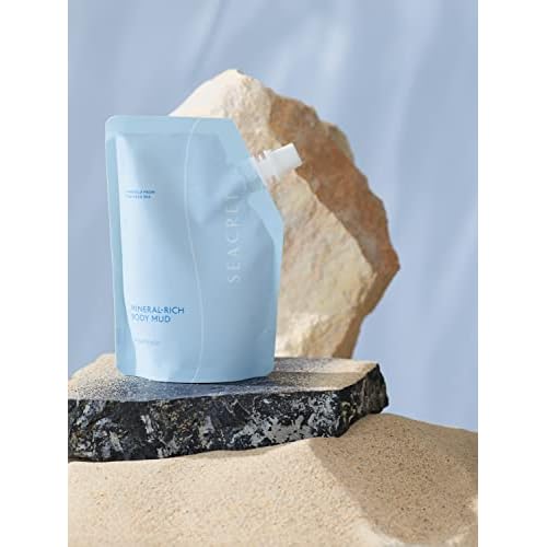 SEACRET Minerals Dead Sea Mud, Mineral Rich Body Mud Treatment Removes Excess Oil and Dead Skin Cells, 10.6 Oz / 313 g