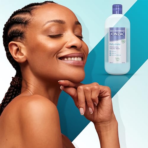 Eau Thermale Jonzac 99% Organic Micellar Water - Natural Eye & Face Makeup Remover - Hydrating With Thermal Spring Water - For Sensitive Skin - Non-Toxic - Agua Micelar Org?nica - 16.9 Fl Oz