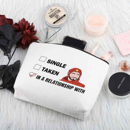 PWHAOO Car Racing Inspired Gift Car Racer Fan Makeup Bag Cosmetic Bag Racing Fandom Merch (Dating M)