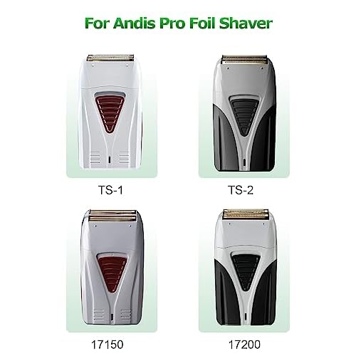 5V 1A Charger for Andis Shavers TS-1 TS-2 17150 17165, 5V 1A Adapter for Andis Foil Shaver Power Cord Compatible for Electric Shaver 5FT/1.5M Black