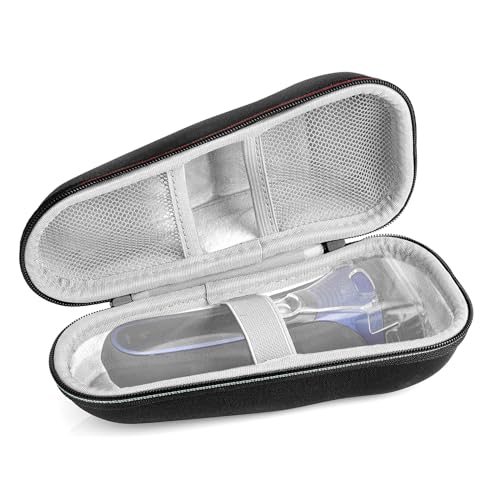 Linkidea Electric Shaver Travel Case, Hard Shell Protective Storage Box, Compatible with Philips Norelco 7000, 3000 Series, Braun Series 3, 7, 9, Razor Carrying Case for Men (Black)