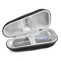 Linkidea Electric Shaver Travel Case, Hard Shell Protective Storage Box, Compatible with Philips Norelco 7000, 3000 Series, Braun Series 3, 7, 9, Razor Carrying Case for Men (Black)