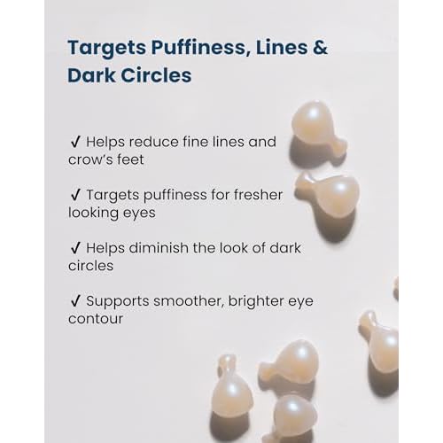 UP21 Eye Serum for Dark Circles & Puffiness (42 cap jar)