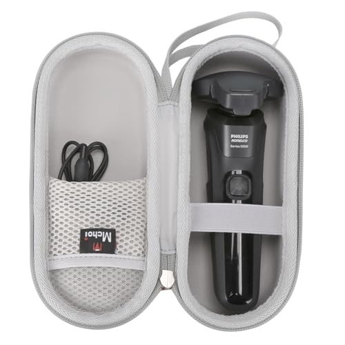 Mchoi Hard Storage Case for Philips Norelco Shaver 2100 2300 3500 6800 3100 5500 5100 5300 5700 6880 7000 7100 7200 Wet/Dry Rotary Shaver, Case Only