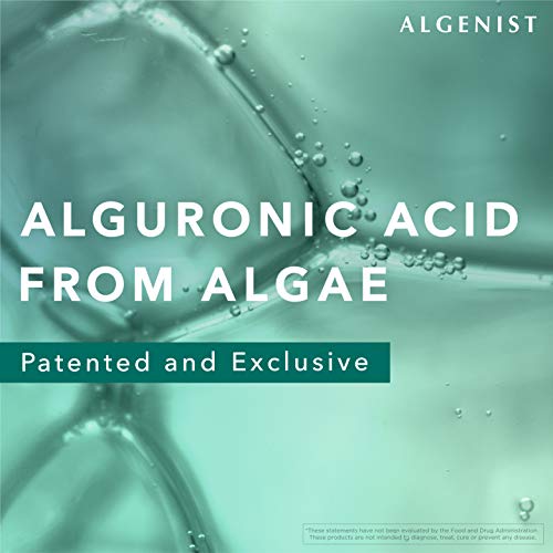 Algenist GENIUS Ultimate Anti-Aging Cream, Travel Size - Vegan Firming & Smoothing Moisturizer with Alguronic Acid & Microalgae Oil - Non-Comedogenic & Hypoallergenic Skincare (0.5 oz)