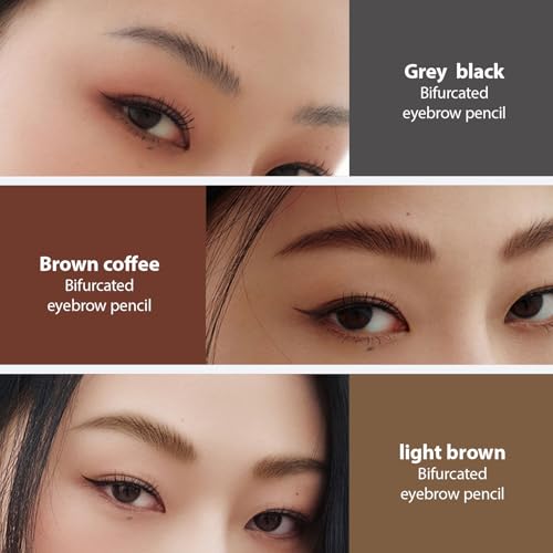 Eye Brow Pencils for Women Brown for Eyebrow Makeup Microblading Faux Brow Pencil With Hair Like Strokes Waterproof Total Temptation Brow Definer Lapiz De Cejas A Prueba De Agua (brown)