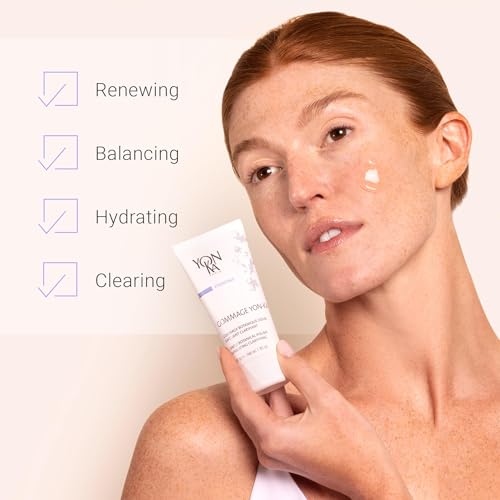 Yon-Ka Gommage Peeling Gel | Gentle Facial Exfoliator to Brighten and Balance | Help Tighten Pores and Reduce the Look of Redness | Paraben-Free | 1.80 oz