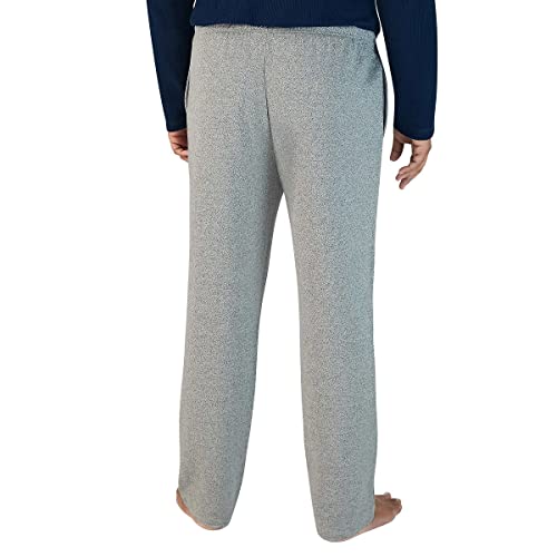 Eddie Bauer Men's Pajama Set, Comfortable Raglan Shirt and Pants Sleepwear Set (Medium, Blue-Grey)