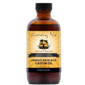 Sunny Isle Jamaican Black Castor Oil 4 Fl Oz - 100% Natural, Hexane Free, Moisturizing - Hair, Scalp and Skin