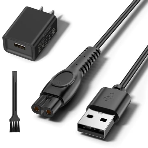 5V Charger for Philips One Blade, Shave QP2834 QP2724 QP1324 PQ888 PQ889, MG5910 MG7910 MG7960 MG9510 MG9560, X3001 Electric Shaver Trimmer