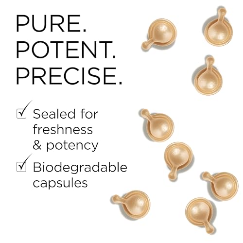 Elizabeth Arden Advanced Ceramide Face Serum Capsules, Anti-Aging Skincare, Fragrance-Free Hydrating Formula for Radiant, Firm Skin, Nourishing and Strengthening