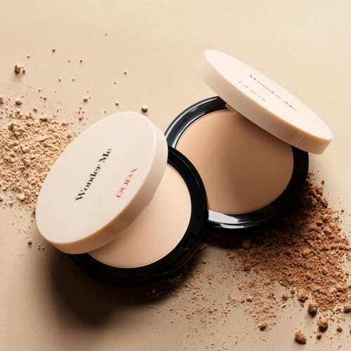 Pupa Milano Wonder Me Powder-no-Powder - Setting Powder Reduces Pores - Makes Skin Texture Smoother and Firmer - Talc Free - 040 Sand - 0.22 oz
