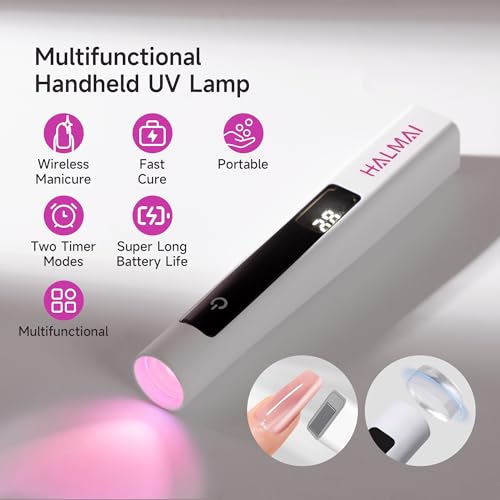 Electric Nail Drill Professional,Handheld UV Nail Lamp for Gel Polish,Home Nail Salon Tool Set