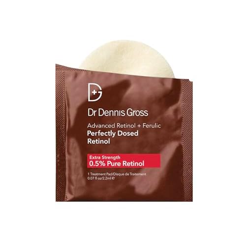Dr Dennis Gross Advanced Retinol + Ferulic Perfectly Dosed Treatment (Extra Strength 0.5%), 8 Pack