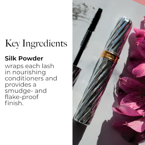 Borghese Superiore State-of-the-Art Mascara - Thickening, Conditioning & Lengthening Black Mascara, Smudge- & Flake-Free, Suitable for Sensitive Eyes