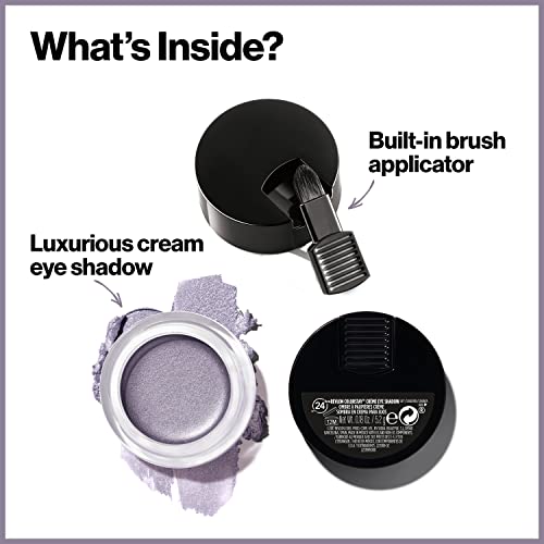 REVLON Colorstay Creme Eye Shadow, Longwear Blendable Matte or Shimmer Eye Makeup with Applicator Brush in Gold, Honey (725)