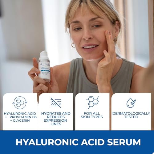 Dermaglos 3-pack Facial Skincare Set | Micellar Water 13,52floz + Hyaluronic Acid Serum 1floz + Ultra Volume Night Cream Moisturizes And Improves The Appearance Of Wrinkles
